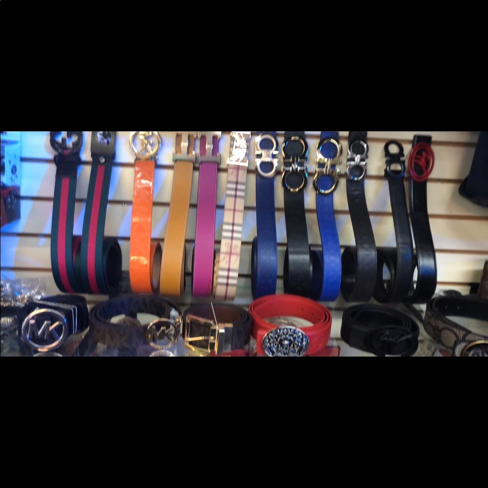 Bags,belts,hats and shades